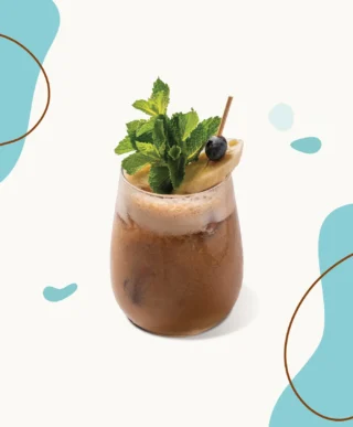 Limonada de café con coco